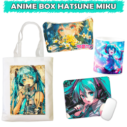 Set Hatsune Miku vocaloid (4 pc)