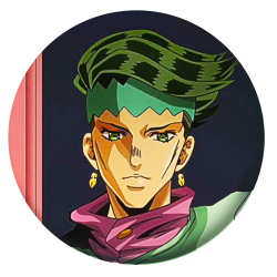 Jojo Bedž 38 mm anime  (1 kom)