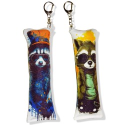Keychain Dakimakura raccoon(1 pc)