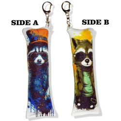 Keychain Dakimakura raccoon(1 pc)
