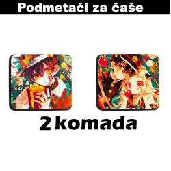 Костеры (подставка) anime Toilet-bound Hanako-kun (2 шт)
