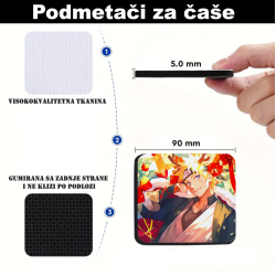 Костеры (подставка) anime Naruto (1 шт)