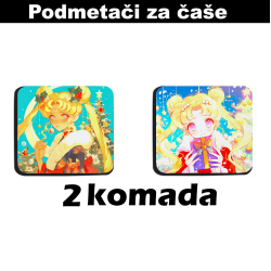 Podmetači za čaše anime Sailor Moon (1 kom)