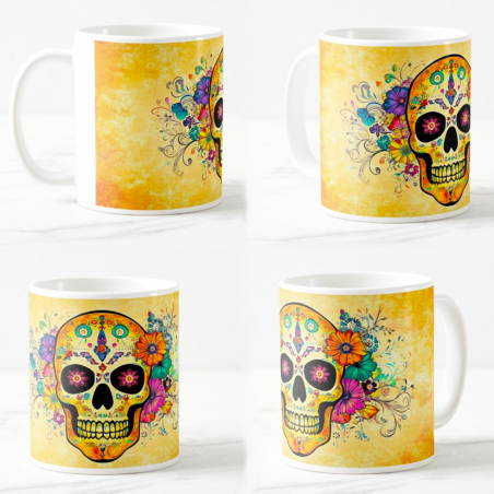 Mug Skull Сalaveras