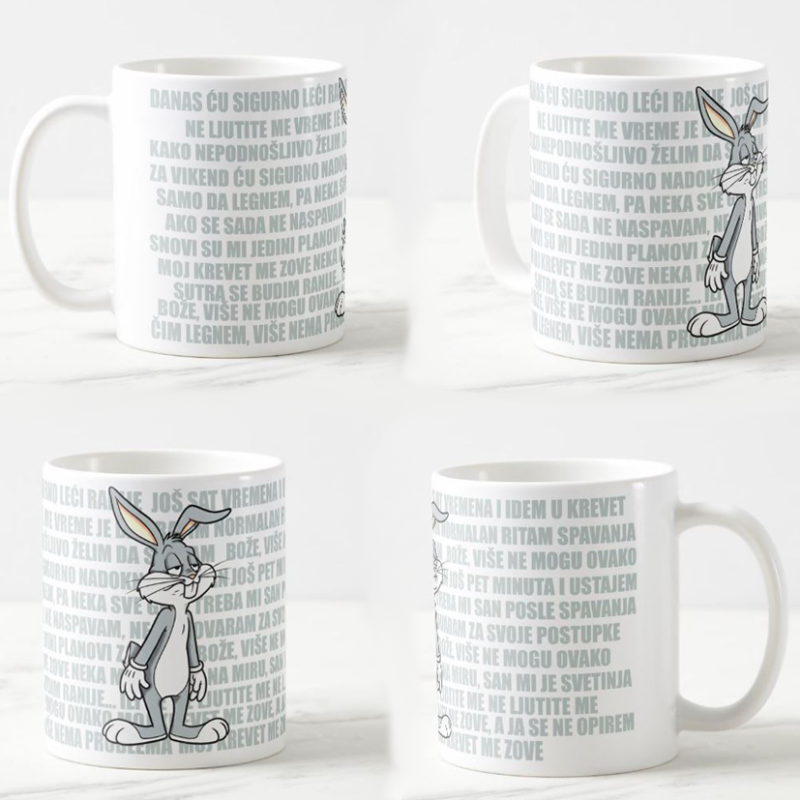 Mug Fed up Bugs Bunny