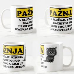 Keramicka šolja od stresa