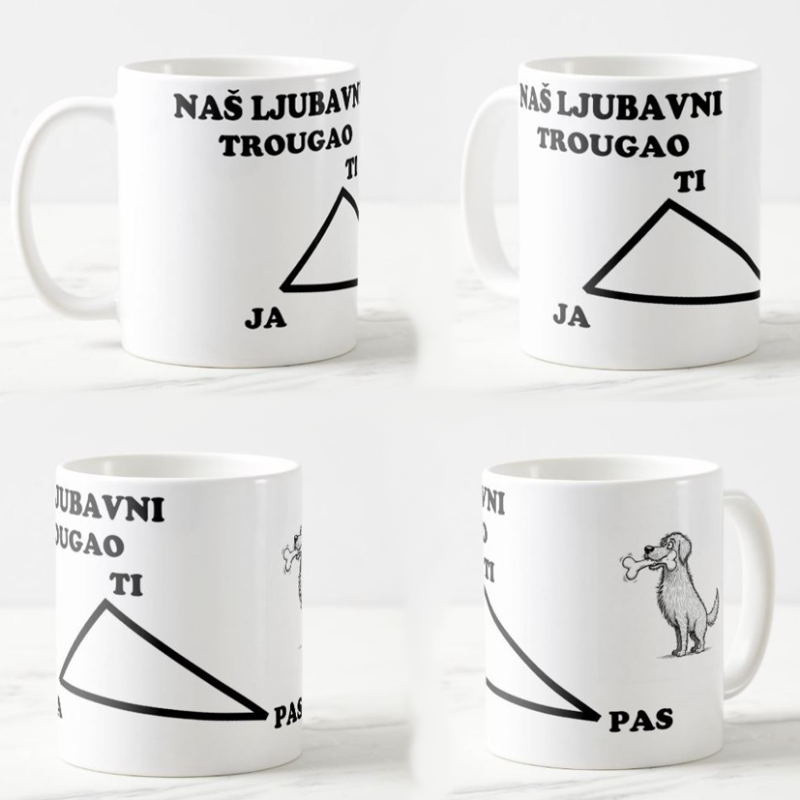 Mug Love triangle