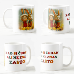 Šolja Kad si čudan, ali ne znaš zašto