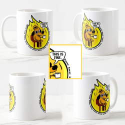 Mug Meme This is fine