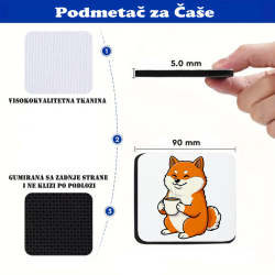 Podmetač za čaše Hatiko