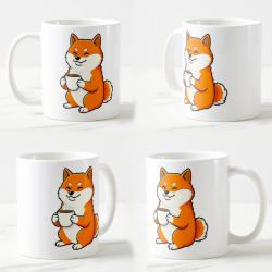 Mug Dog Akita