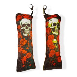 Keychain Dakimakura Skull with roses 1 (1 pc)