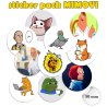 Stiker pak Meme 50 мм (10 pc.)