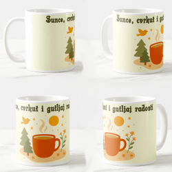 Šolja "Sunce, cvrkut i gutljaj radosti"