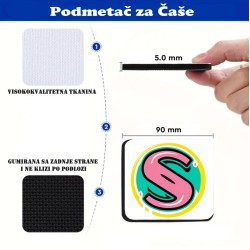 Podmetači za čaše Masline (1 kom)