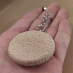 Custom Wooden Keychains – Personalized Handmade Gifts