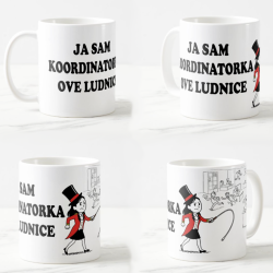 Keramicka šolja Koordinatorka ludnice