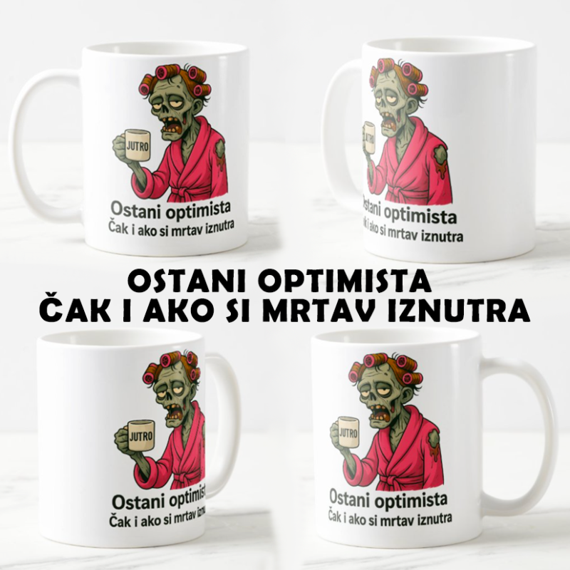 Керамическая кружка Ostani optimista