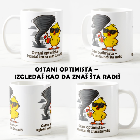 copy of Керамическая кружка Ostani optimista