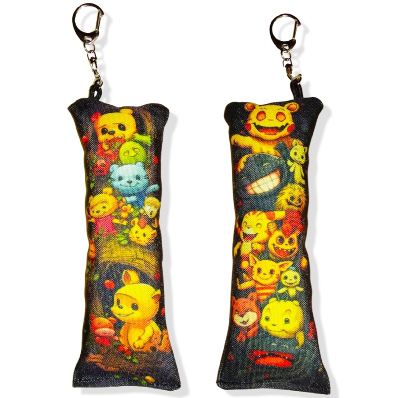 Keychain Dakimakura Bear Zombie  (1 pc)