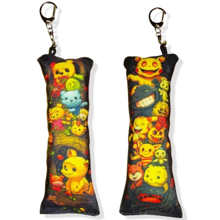 Keychain Dakimakura Bear Zombie  (1 pc)
