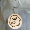 Wooden keychain Chicken