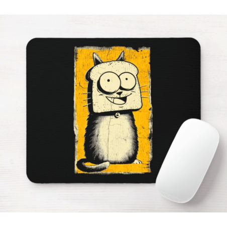 Mousepad Cat toast