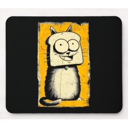 Mousepad Cat toast