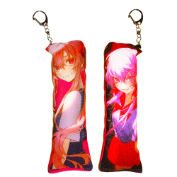 Keychain dakimajura Mirai Nikki Future Diary (1 pc)